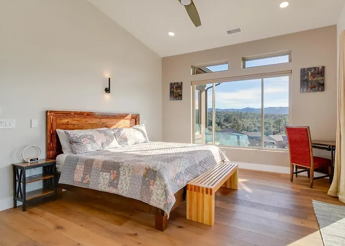 Mtn-view Gem W/ Game & Fire Pit In Prescott!